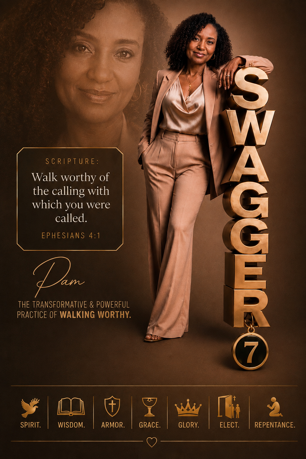 Pamela D. Rodgers — Walk Worthy of the Calling. SWAGGER 7. Ephesians 4:1.